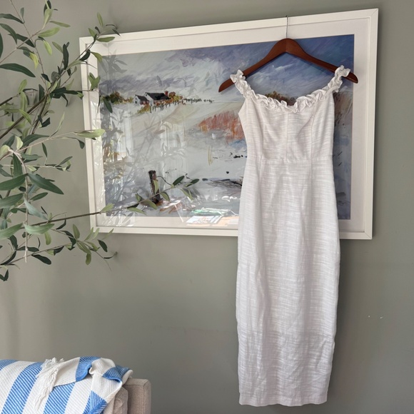 Petal and Pup Florez Dress in White - Picture 12 of 14